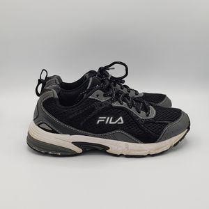 Fila black grey mens shoes sneakers